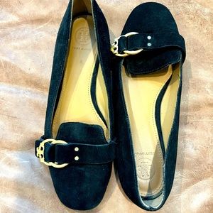 Tory Burch Suede Loafers- Like new